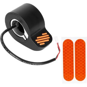 حزمة مسرع الخانق للسكوتر الكهربائي المتوافقة مع Ninebot F20 F25 F30 F40: تحكم محسّن باستخدام مكبس الإبهام السيليكوني وغطاء مسند القدمين الواقي in Kuwait
