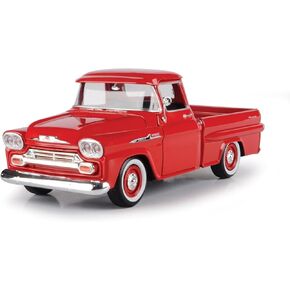 Motor Max 1:24 W/B American Classics 1958 Chevrolet Apache Fleet Side Pickup Diecast Truck