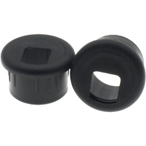 1 Inch(25mm) Desk Grommet 2 Pcs Plastic Cable Hole Cover Cable Cord Grommet to Arrange Wires & Cords Through Computer Table/Countertops