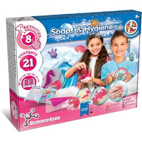 Science4you Perfume Super Lab للأطفال فوق 8 سنوات - اصنع العطور الخاصة بك للأطفال، مجموعة علمية مع 13 نشاطًا إبداعيًا: مختبر صانع العطور، لعبة وهدية للأولاد والبنات من 8 إلى 12 عامًا