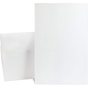 Bright Creations White Polystyrene Craft Foam Sheets for DIY Art (11 x 17 x 0.5 Inches, 14 Pack)