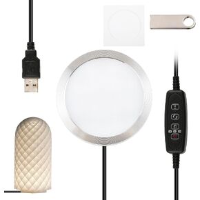 Dedicated Multifunctional LED Creative Lighting kit for 3D Printers is Particularly Suitable for Crafting nightlight Models and Offers Adjustable Three-Color Lighting as Well as Timer Functions