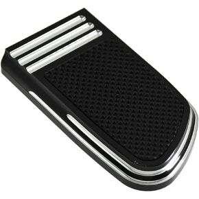 HDBUBALUS Rear Brake Pedal Large Pad Cover Fit for Harley Touing Road King Street Electra Glide Softail Fat Boy