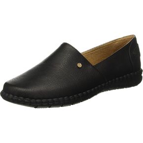 أندريا | حذاء لوفر أسود للنساء | إغلاق سهل الارتداء | مادة صناعية/جلدية in Kuwait