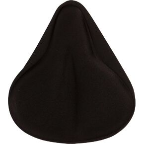 Trademark Innovations 10.5" Large Gel Bike Seat Cushion Cover for Spinning, Cruiser, Stationary and Outdoor Bikes