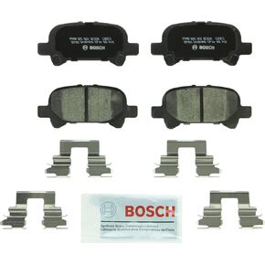 BOSCH BC828 QuietCast Premium Ceramic Disc Brake Pad Set - Compatible With Select Toyota Avalon, Camry, Solara; REAR