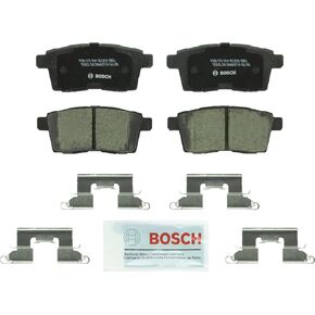 BOSCH BC1259 QuietCast Premium Ceramic Disc Brake Pad Set - Compatible With Select Ford Edge; Lincoln MKX; Mazda CX-7, CX-9; REAR