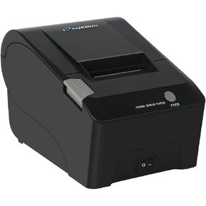 طابعة الإيصالات VCP-80 طابعة الإيصالات الحرارية مقاس 80 مم، واجهة صندوق النقد لشبكة USB التسلسلية (80 مم)؛ قم بتوصيل عداد قيمة الفاتورة VC-7 VC-3 بكابل RS-232
