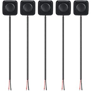 WWZMDiB 5pcs 12V/24V Mini Momentary Push Button ON/Off Switch, Surface Mount, Easy Installation for Electronic Experiment, Industrial Control, Car Horn, etc.
