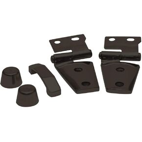 Rampage Hood Kit | Stainless Steel, Black | 87666 | Fits 2007 - 2018 Jeep Wrangler JK in Kuwait