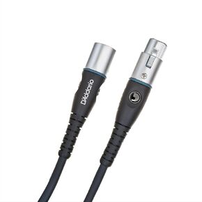 D'Addario Accessories Microphone Cable - XLR Cable - Shielded for Noise Reduction - XLR Male to XLR Female - Custom Series - 5 Feet/1.52 Meters - 1 Pack