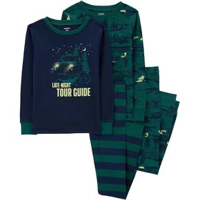 Carter's 4 Piece Pajama Set (Tour Guide, 7)