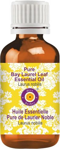 Deve Herbes Pure Bay Laurel Leaf Essential Oil (Laurus nobilis) Steam Distilled 15ml (0.50 oz) in Saudi Arabia