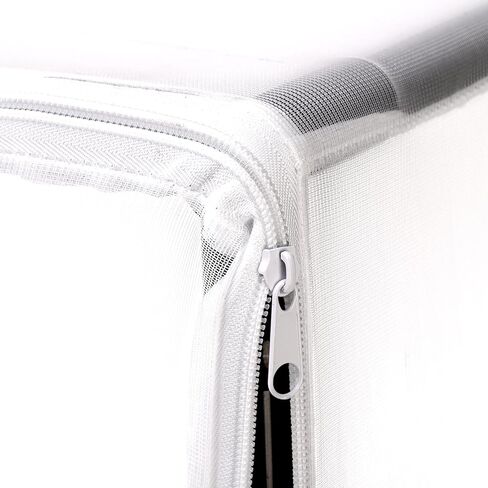 Kingrol قفص موئل الحشرات والفراشات، حاوية نباتية شبكية خارجية، 16.5 × 16.5 × 31 بوصة in Kuwait