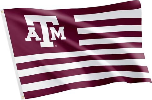 Desert Cactus Texas A&M University Flag Aggies TAMU Flags Banners 100% Polyester Indoor Outdoor 3x5 (Style Nation) in Saudi Arabia