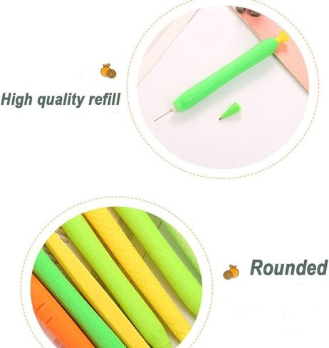 Galyacht 1Pcs Yellow Banana Kawaii Mechanical Pencils, Retractable Press Pens Creative Automatic Pens, School Stationery Writing Supplies Mechanical Pencils in Saudi Arabia
