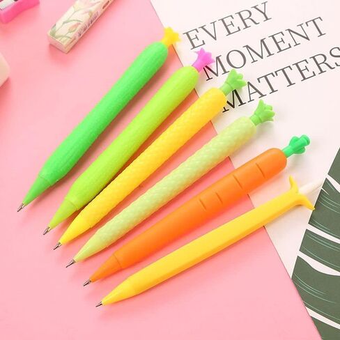 Galyacht 1Pcs Yellow Banana Kawaii Mechanical Pencils, Retractable Press Pens Creative Automatic Pens, School Stationery Writing Supplies Mechanical Pencils in Saudi Arabia