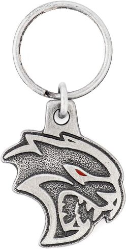 دودج هيلكات ريد آي سلسلة مفاتيح معدنية مخصصة - 2 بوصة × 1 بوصة in Kuwait