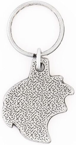 دودج هيلكات ريد آي سلسلة مفاتيح معدنية مخصصة - 2 بوصة × 1 بوصة in Kuwait