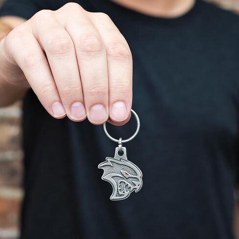 دودج هيلكات ريد آي سلسلة مفاتيح معدنية مخصصة - 2 بوصة × 1 بوصة in Kuwait