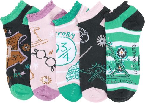 Harry Potter Icons Women's 5-Pair Ankle Socks in Saudi Arabia