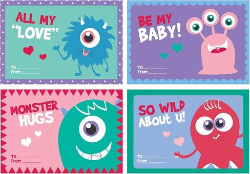 JOYIN 28 Pcs Valentines Day Cards with Whistles for Valentine Party Favor, Classroom Prize Supplies, Valentine’s Greeting Cards in Saudi Arabia