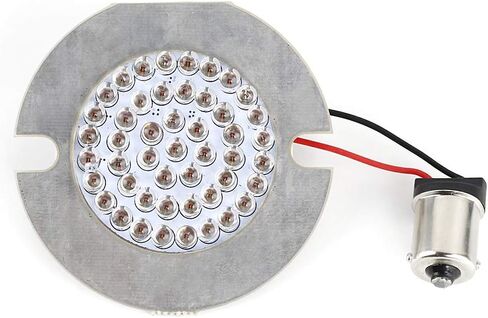 ZYTC 3 1/4 "LED إشارات الانعطاف ذات النمط المسطح الخلفي 1157 LED مجموعة إشارة الانعطاف لهارلي ديفيدسون in Kuwait