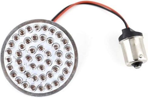 ZYTC 3 1/4 "LED إشارات الانعطاف ذات النمط المسطح الخلفي 1157 LED مجموعة إشارة الانعطاف لهارلي ديفيدسون in Kuwait