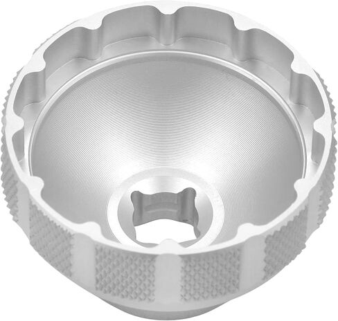 أداة دعامة سفلية 12 درجة من PEATOVIE مناسبة لـ BBT-79 متوافقة مع Hawk Racing BB3086، Rotor BSA30، Race Face Cinch، Zipp Vuma - فضي in Kuwait