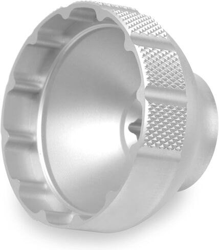 أداة دعامة سفلية 12 درجة من PEATOVIE مناسبة لـ BBT-79 متوافقة مع Hawk Racing BB3086، Rotor BSA30، Race Face Cinch، Zipp Vuma - فضي in Kuwait