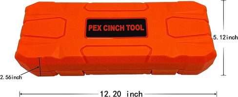 PEX Pipe Clamp Cinch Tool Crimping Tool Crimper for Stainless Steel Clamps from 3/8-inch to 1-inch with 1/2-inch 10PCS and 3/4-inch 10PCS SS PEX Clamps in Saudi Arabia