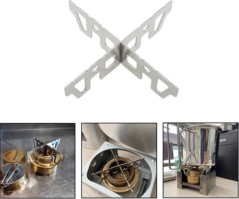 Stove Cross Stand E-outstanding Stainless Steel Cooking Stove Shelf For Camping Outdoor Picnic,Stove Rack in Saudi Arabia