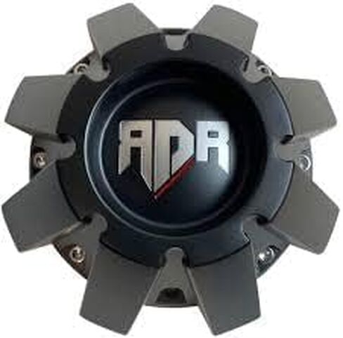 عجلات RDR سوداء غير لامعة غطاء مركز العجلة المخصص المسطح # CBRD1-1P C739-MB in Kuwait