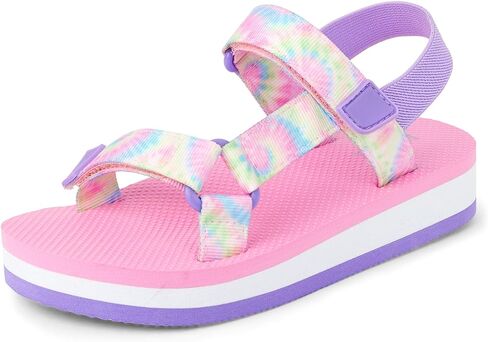 The Children's Place Girl's Sporty Sandal with Adjustable Straps in Saudi Arabia