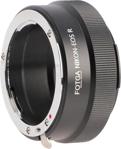 Hersmay Lens Mount Adapter Ring for Nikkor F Mount Lens to EOS R Mount Camera for Canon EOS R3 R5 R5C R6 Mark II R7 R8 R10 Camera in Saudi Arabia