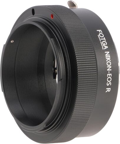 Hersmay Lens Mount Adapter Ring for Nikkor F Mount Lens to EOS R Mount Camera for Canon EOS R3 R5 R5C R6 Mark II R7 R8 R10 Camera in Saudi Arabia