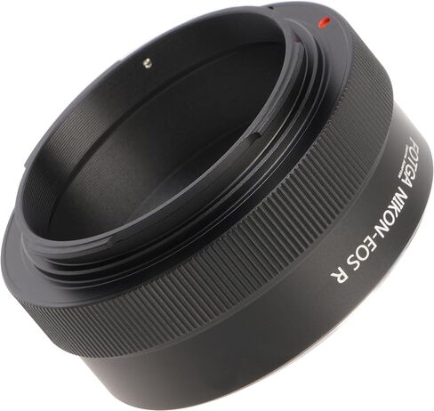 Hersmay Lens Mount Adapter Ring for Nikkor F Mount Lens to EOS R Mount Camera for Canon EOS R3 R5 R5C R6 Mark II R7 R8 R10 Camera in Saudi Arabia