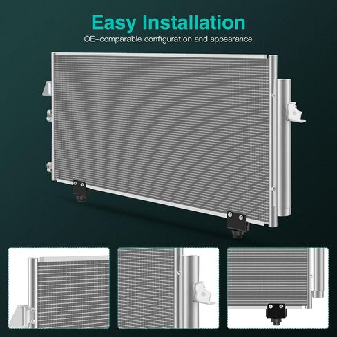 SCITOO A/C Condenser Compatible with 2001-2005 for Toyota RAV4 AC4986 CU4986 in Saudi Arabia