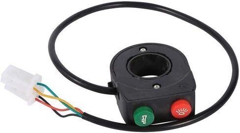 2 in 1 Motorcycle Headlights Horn Turn ON/Off Switch, Handlebar Grip Control Button Switches for Motorcycle Scooter Electric Bike in Saudi Arabia