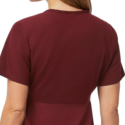 FIGS Octavia Maternity Scrub Top for Women — V-Neck, One Pocket, Curved High-Low Hem, 4-Way Stretch Women's Scrub Top in Kuwait