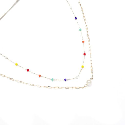 زيهوب سلسلة خصر ذات طبقات ذهبية وسلسلة بطن ولؤلؤ للجسم للنساء والفتيات in Kuwait