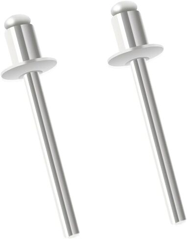 100 PCS Stainless Steel Blind Rivets (#6-4) 3/16" Diameter x 1/4" Grip-corrosion resistance High-Quality in Saudi Arabia