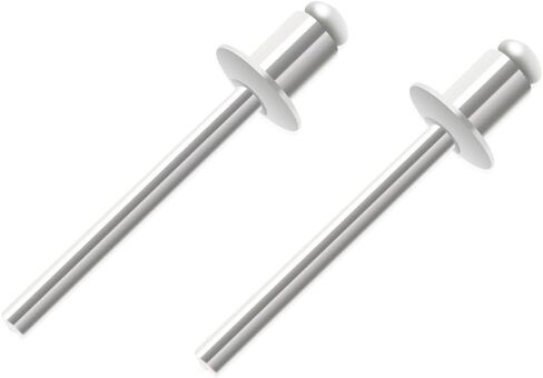 100 PCS Stainless Steel Blind Rivets (#6-4) 3/16" Diameter x 1/4" Grip-corrosion resistance High-Quality in Saudi Arabia