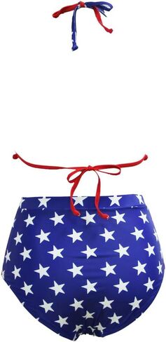 American Flag Bikini,Womens American Flag Swimsuit Bikini 4th of July Bathing Suit USA Flag Swimsuits for Women in Saudi Arabia
