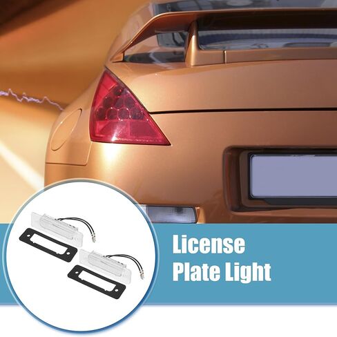 ضوء لوحة رقم الترخيص LED الخارجي للسيارة من ACROPIX، ضوء أبيض مناسب لسيارة BMW 325i 1987-1992 - حزمة من 2 in Saudi Arabia