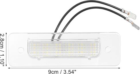 ضوء لوحة رقم الترخيص LED الخارجي للسيارة من ACROPIX، ضوء أبيض مناسب لسيارة BMW 325i 1987-1992 - حزمة من 2 in Saudi Arabia
