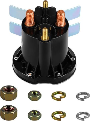 12v 4 Terminal Starter Solenoid for Trombetta 684-1251-212 684-1261-212 Switch Relay Current 150A Max 800A Replacement Power Seal DC Contactor for Yamaha G22 G23 G27 G28 G29 Golf Carts Dump Trailer in Saudi Arabia