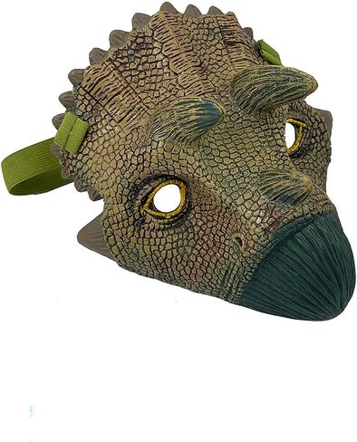 Soft Rubber Dinosaur Claw Hand Puppets, Dinosaur Mask Role Play Toy for Toddlers Boys Girls Gifts (Brown, 1 Pcs) Q9899-591 in Saudi Arabia