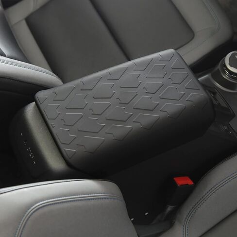 غطاء وحدة التحكم المركزية لسيارة Ford Bronco 2021 2022 2023 2024 - غطاء وسادة مسند ذراع السيارة TPE ومقاوم للماء، وسادة مسند ذراع مقاومة للخدش 2021 2022 2023 2024 Bronco 2/4 أبواب ملحقات داخلية in Kuwait