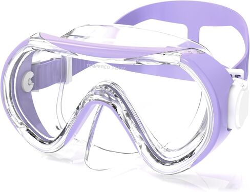 Kids Swimming Goggles, Kids Swim Mask with Nose Cover for Kids Youth 3-15, Anti-Shattered Lens No-leak in Saudi Arabia